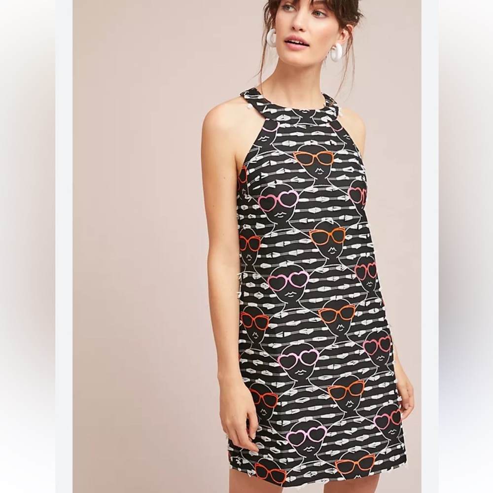 Anthropologie- Hutch Sunglass Shift Dress NWOT